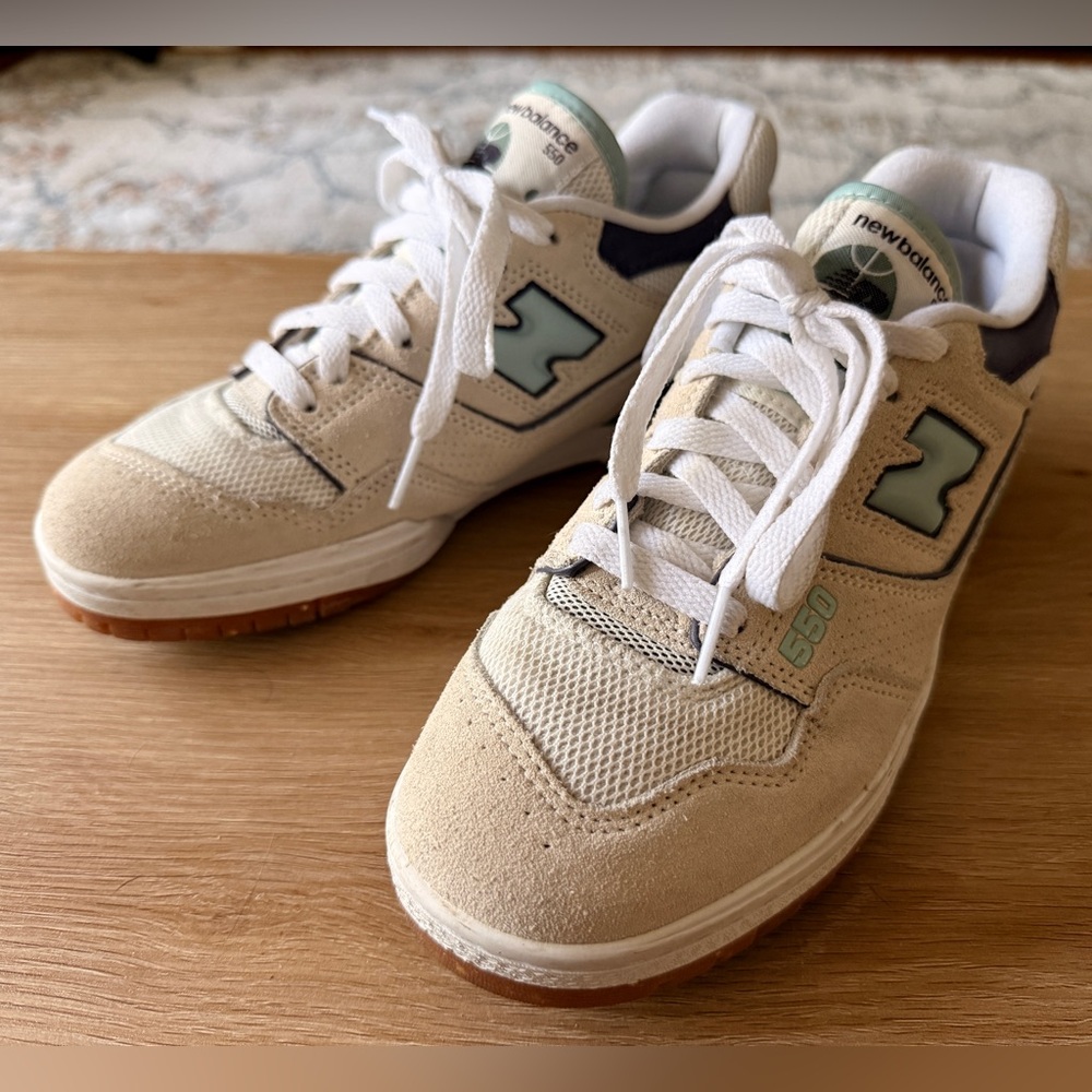 New Balance 550 Seafoam green women’s 7.5